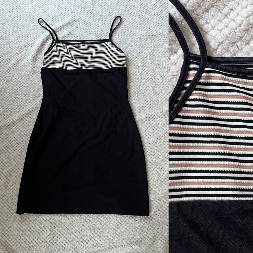 Black & Tan Dress - Juniors L